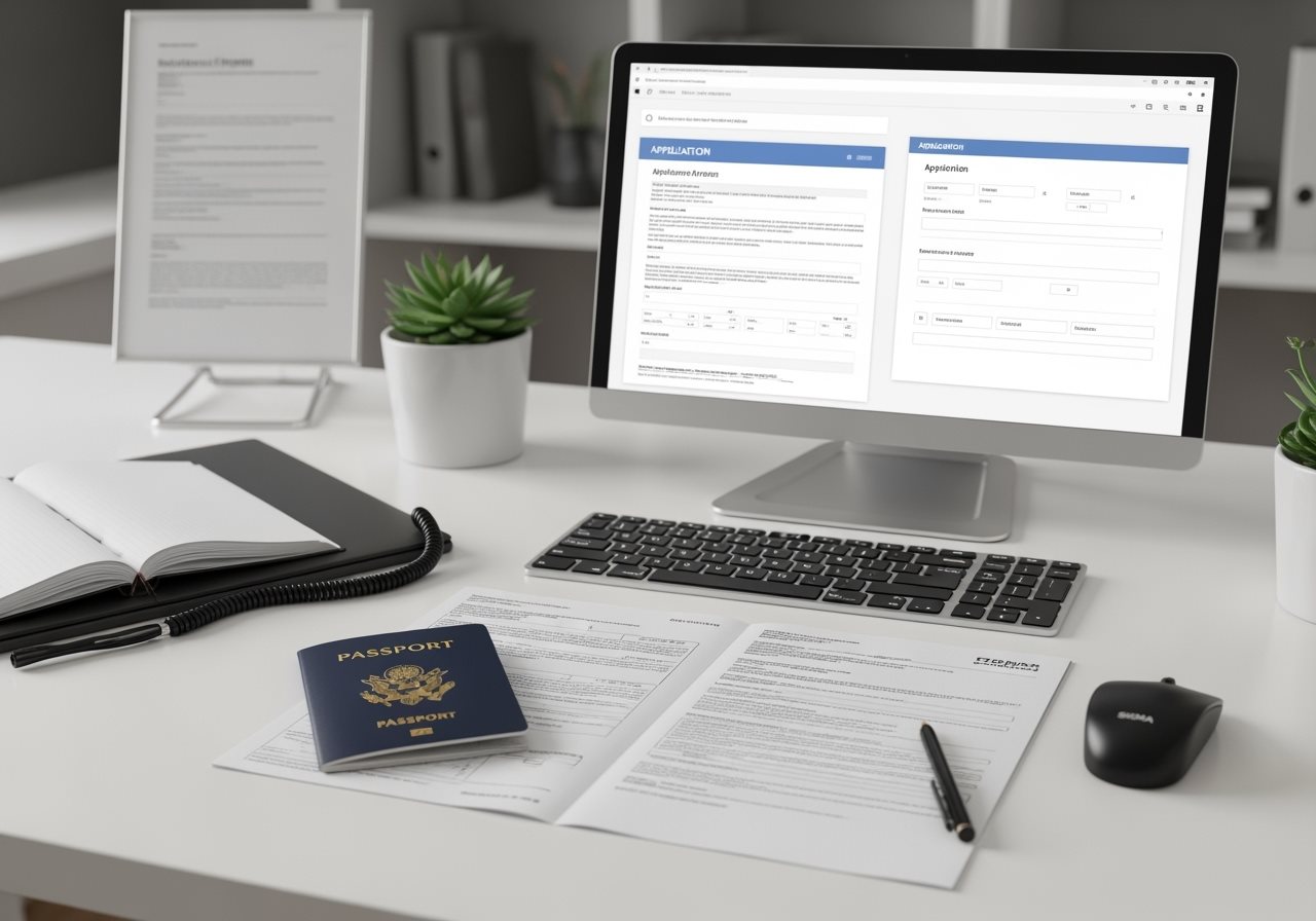 A3 ETA visa requirements and electronic documentation