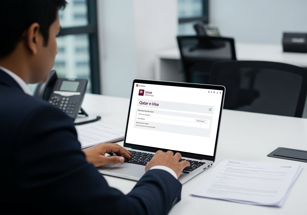 Bangladeshi citizen applying for Qatar e-Visa online