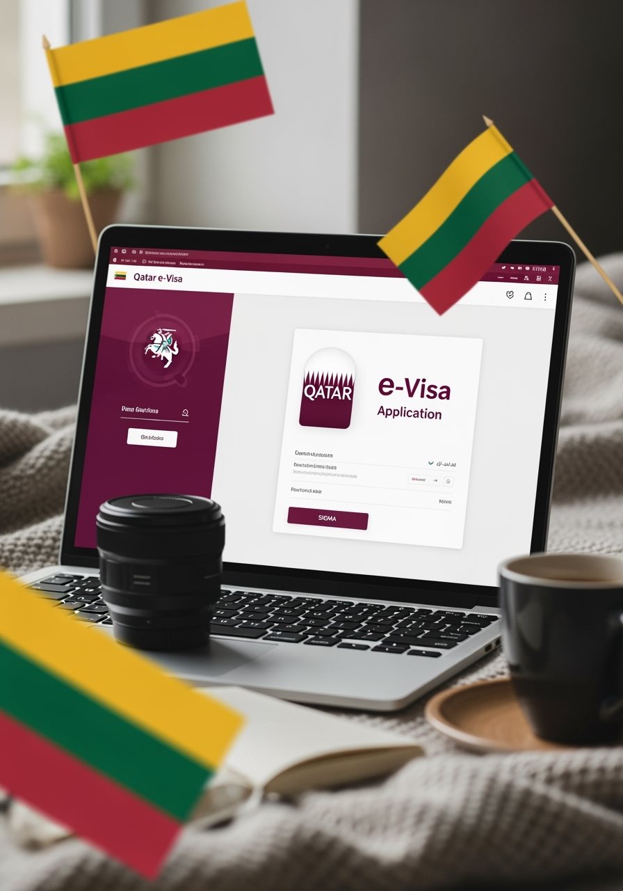 Qatar e-Visa application process for Lithuanian citizens