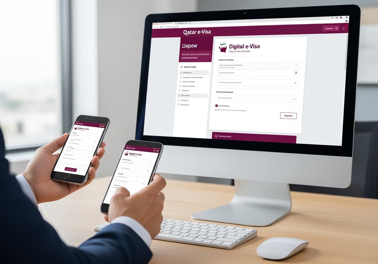 Metrash2 Qatar e-Visa Digital Application Process