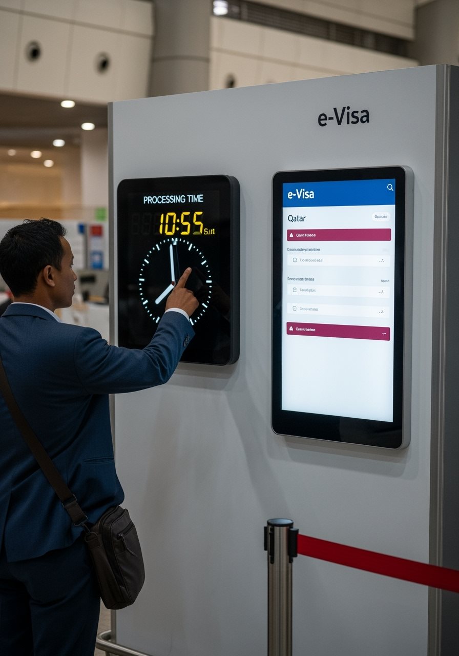 Qatar e-Visa processing time for Madagascar citizens
