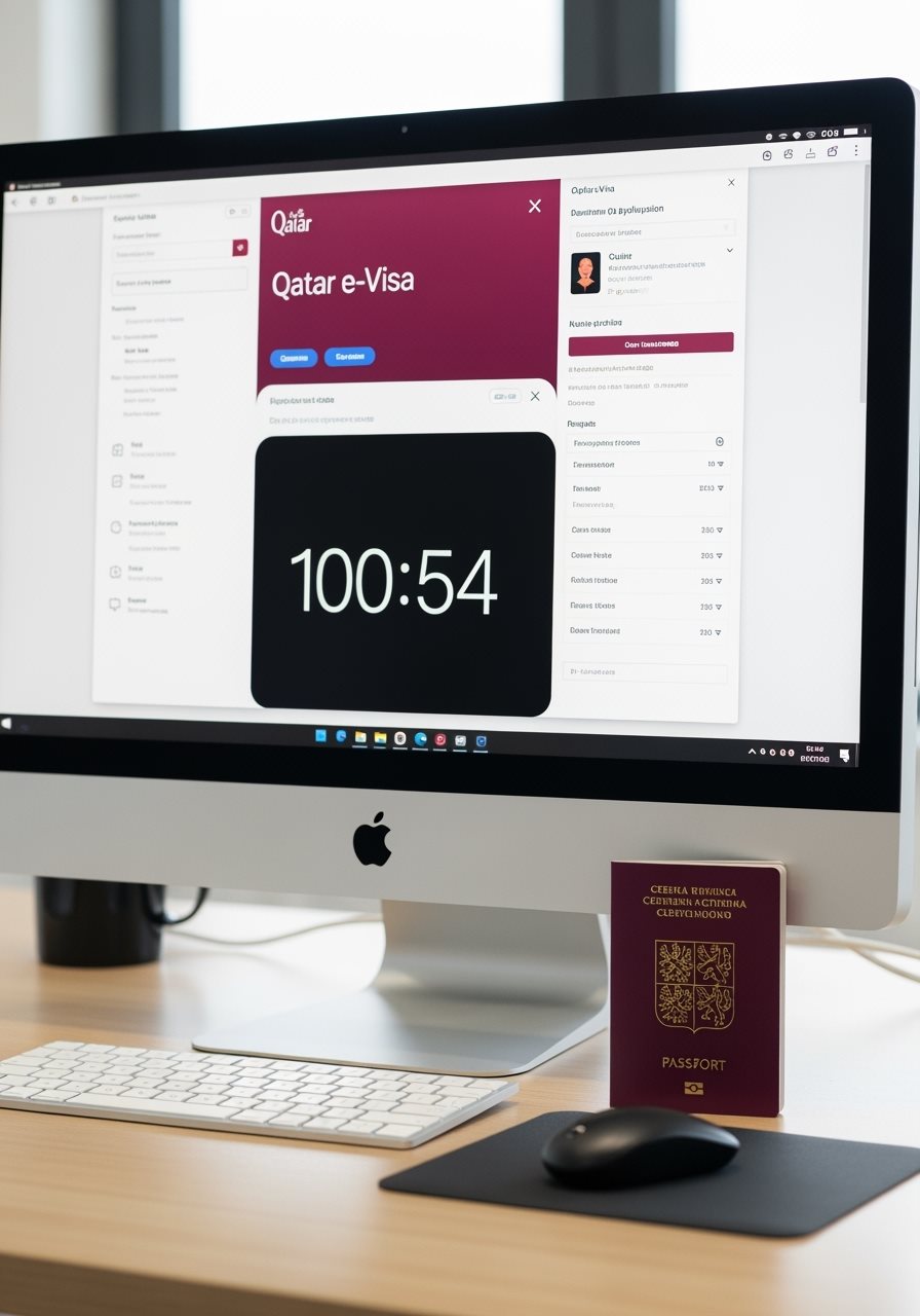 Qatar e-Visa processing time for Czech citizens