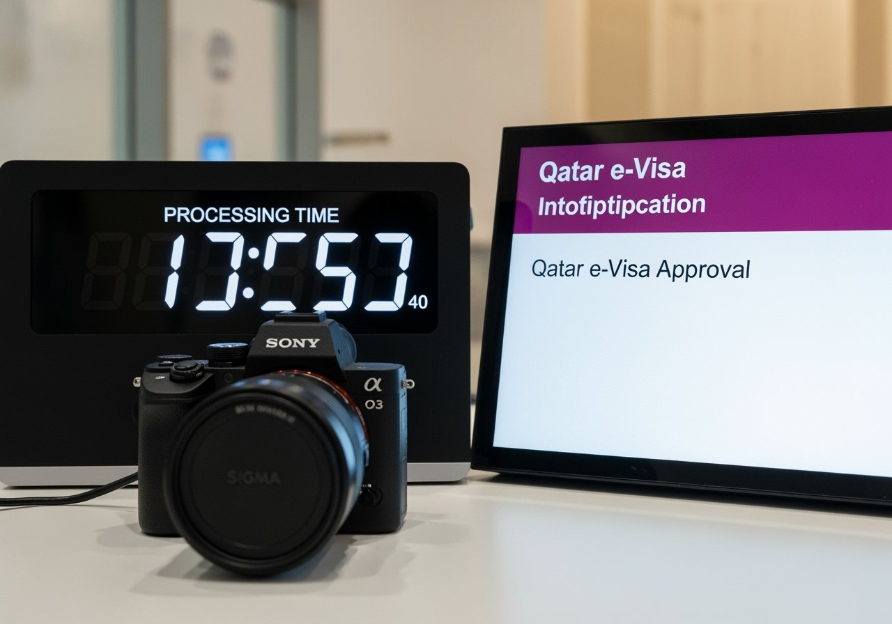 Qatar e-Visa processing time