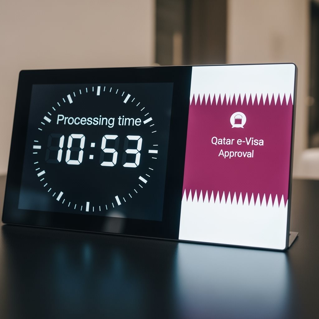 Qatar e-Visa processing time for Latvian citizens