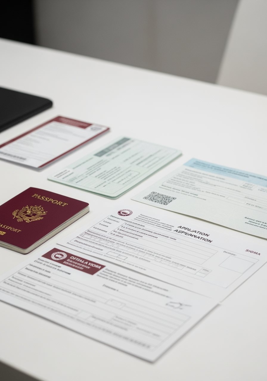 Qatar e-Visa flight requirements documentation