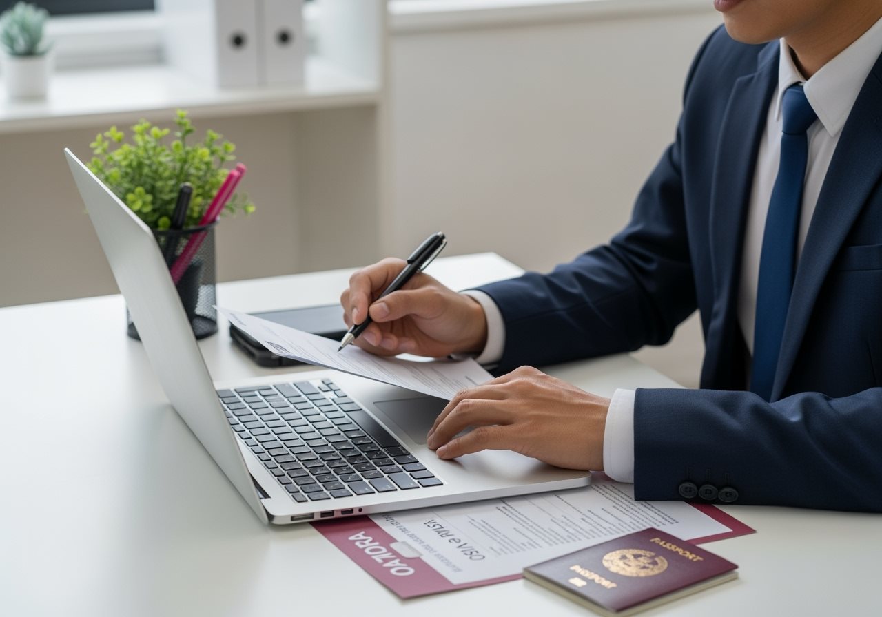 Cambodian citizen applying for Qatar e-Visa online