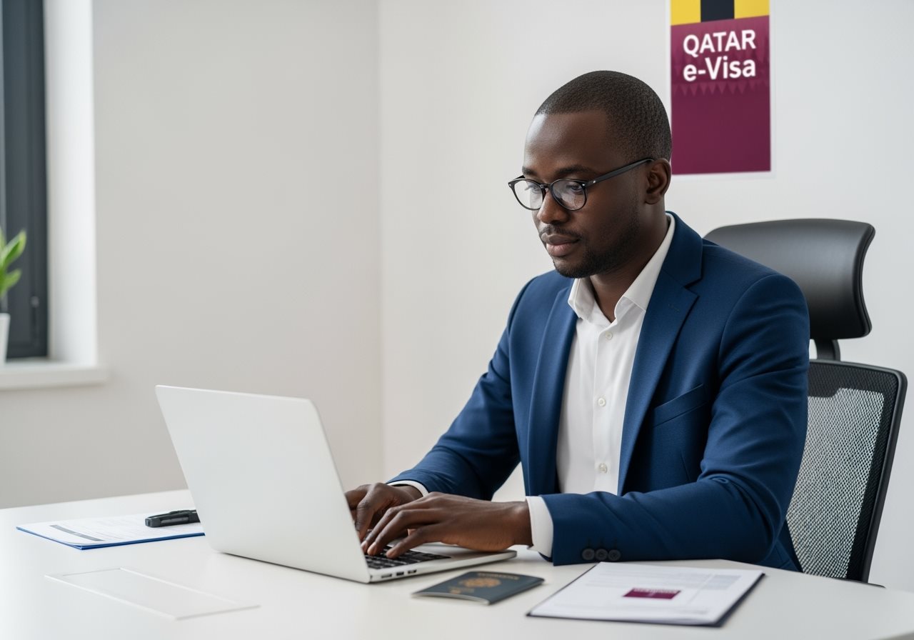 Chadian citizen applying for Qatar e-Visa online