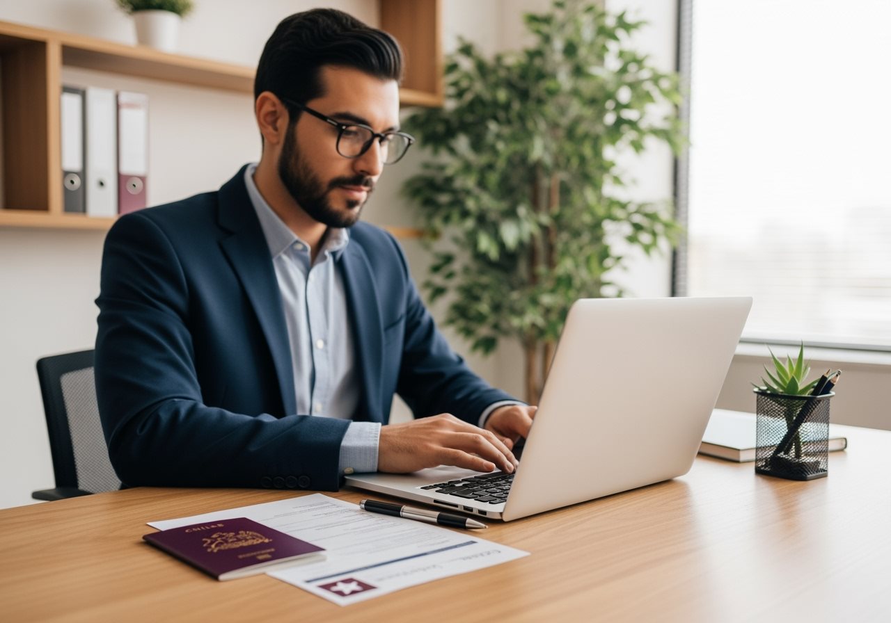 Chilean citizen applying for Qatar e-Visa online