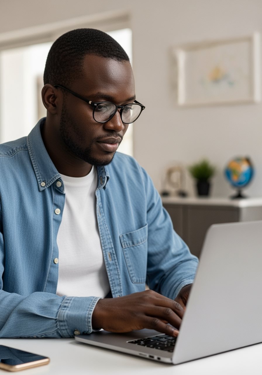 Gabonese citizen applying for Qatar e-Visa online