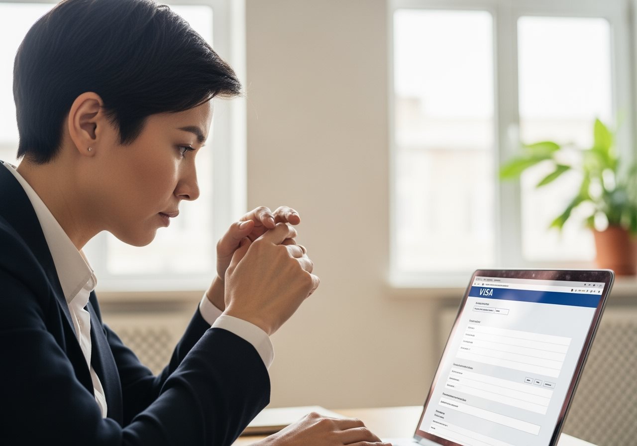 Kyrgyz citizen applying for Qatar e-Visa online