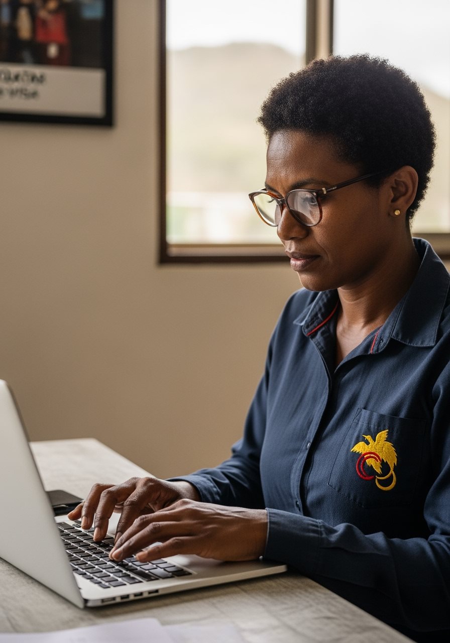 Papua New Guinean citizen applying for Qatar e-Visa online
