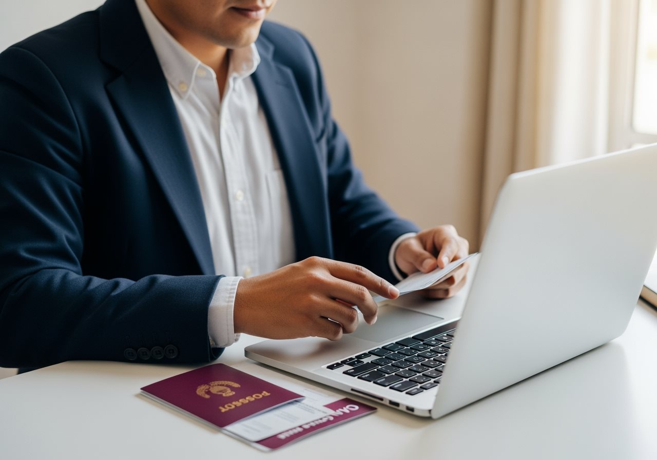 Peruvian citizen applying for Qatar e-Visa online