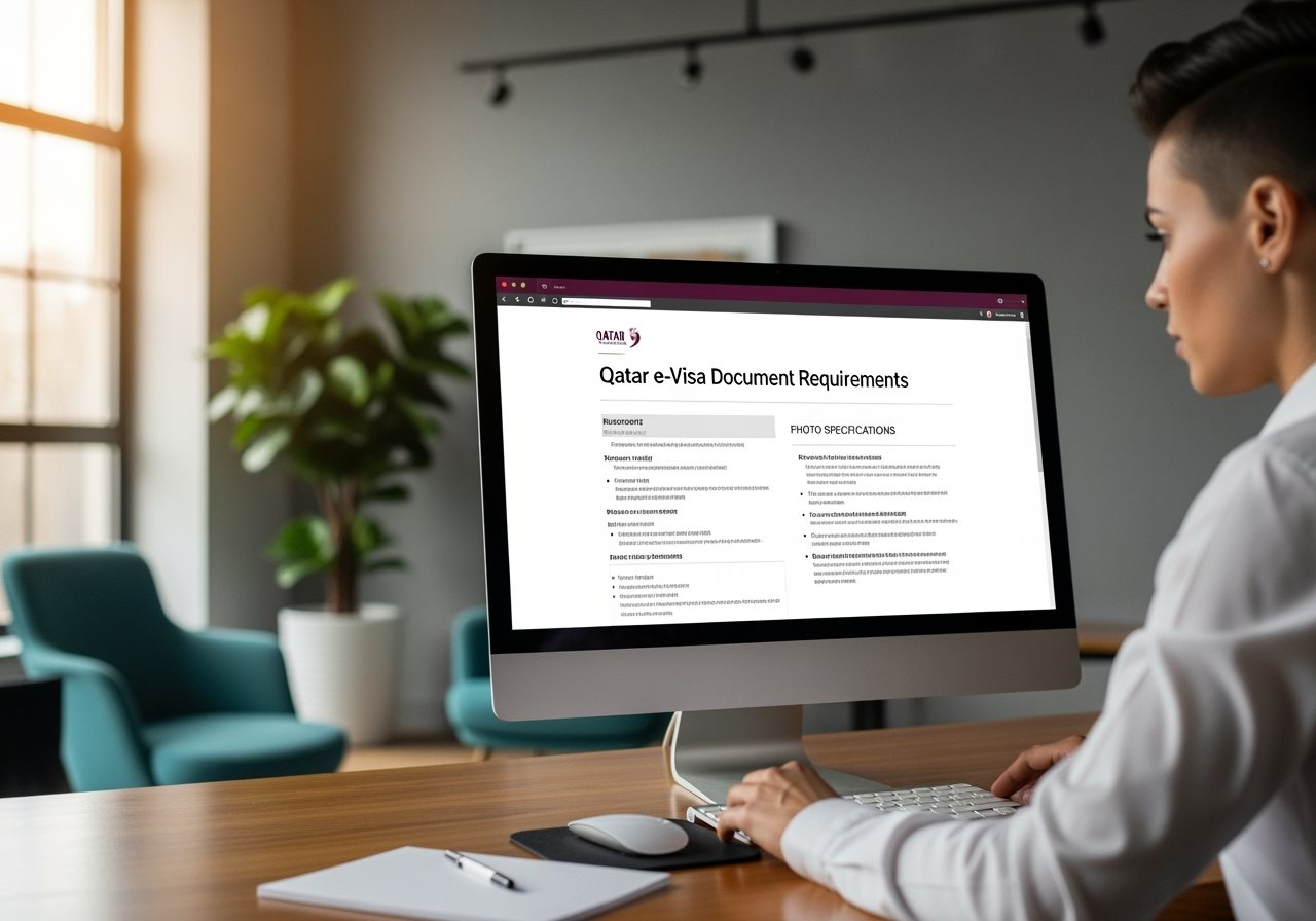 Qatar e-Visa Document Requirements