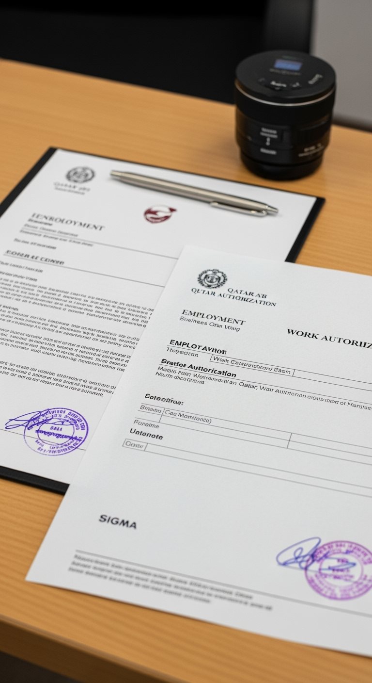 Qatar e-Visa Employment Letter Translation Requirements
