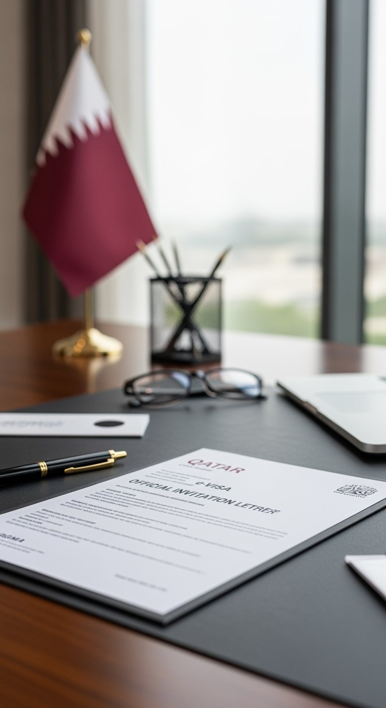 Qatar e-Visa Invitation Letter Format