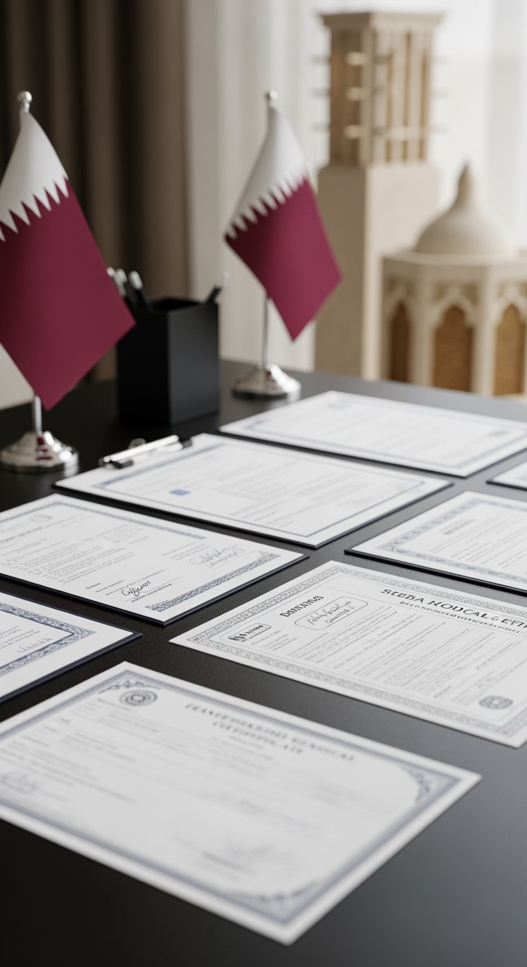 Medical documentation and health certificates