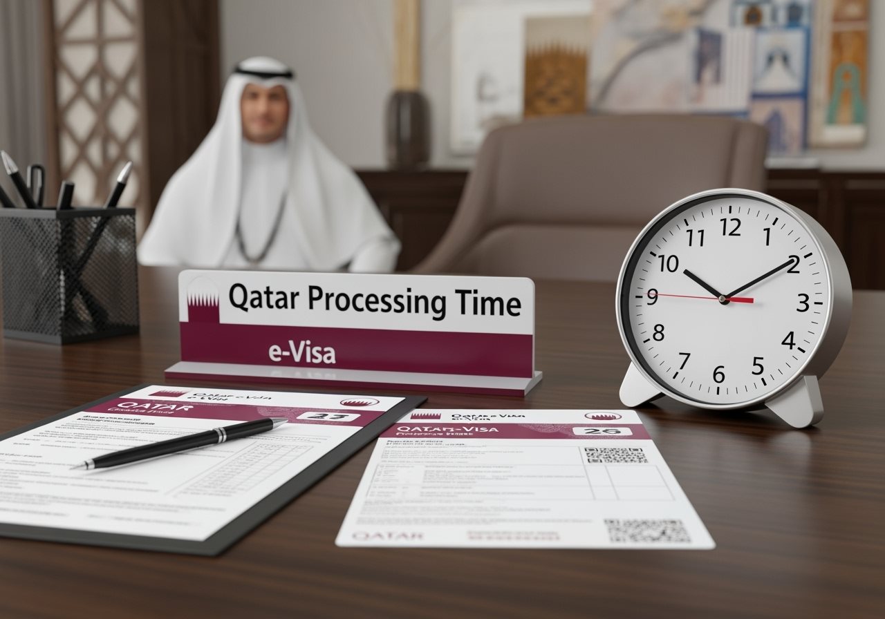 Qatar e-Visa processing time for Irish citizens