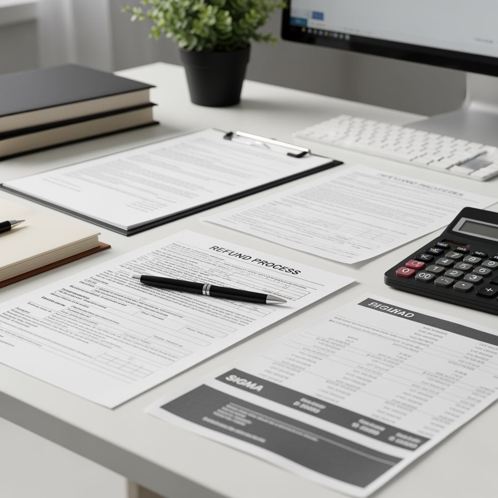 Qatar e-Visa refund process documents