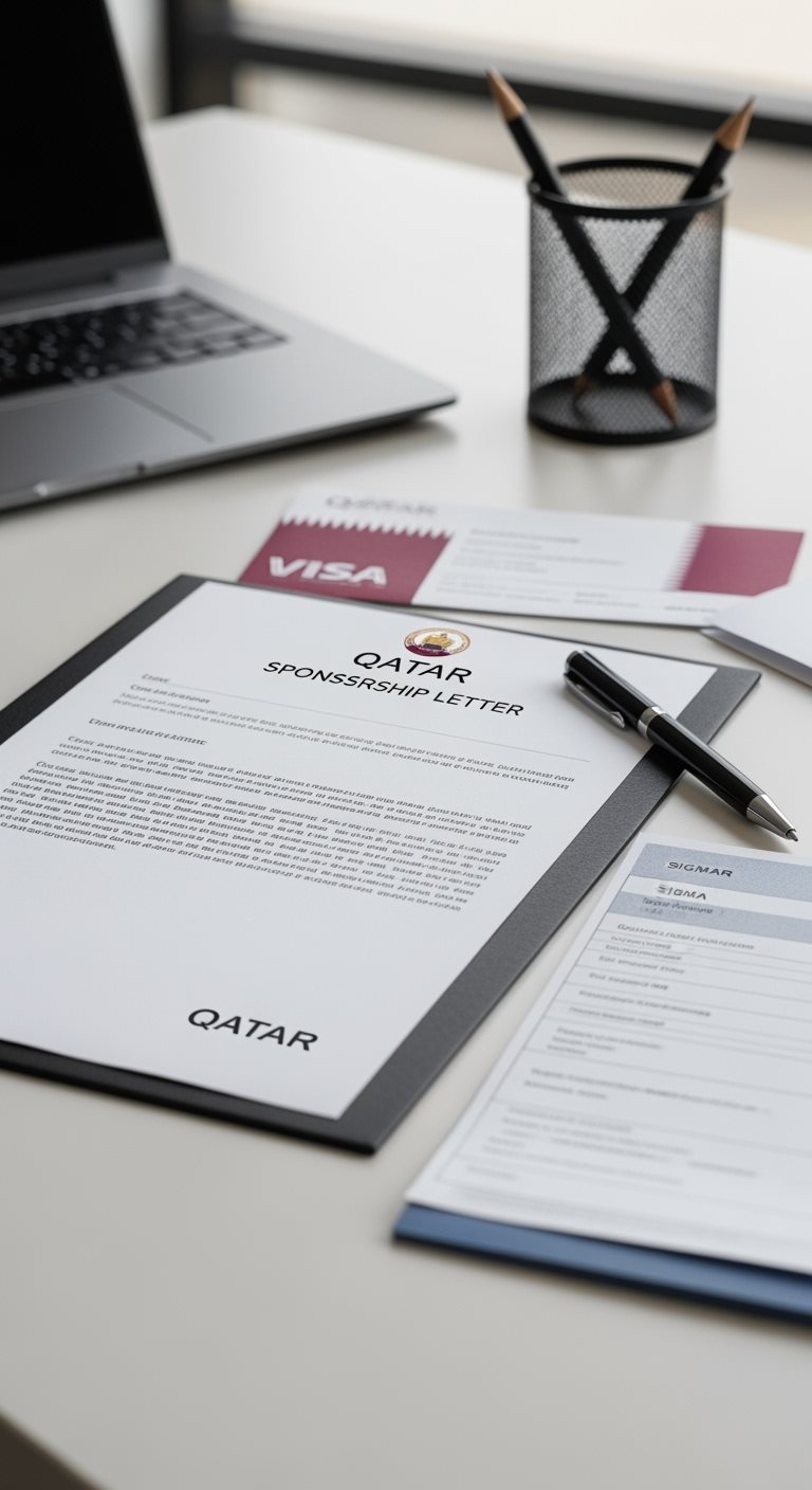 Qatar Sponsorship Letter Documentation
