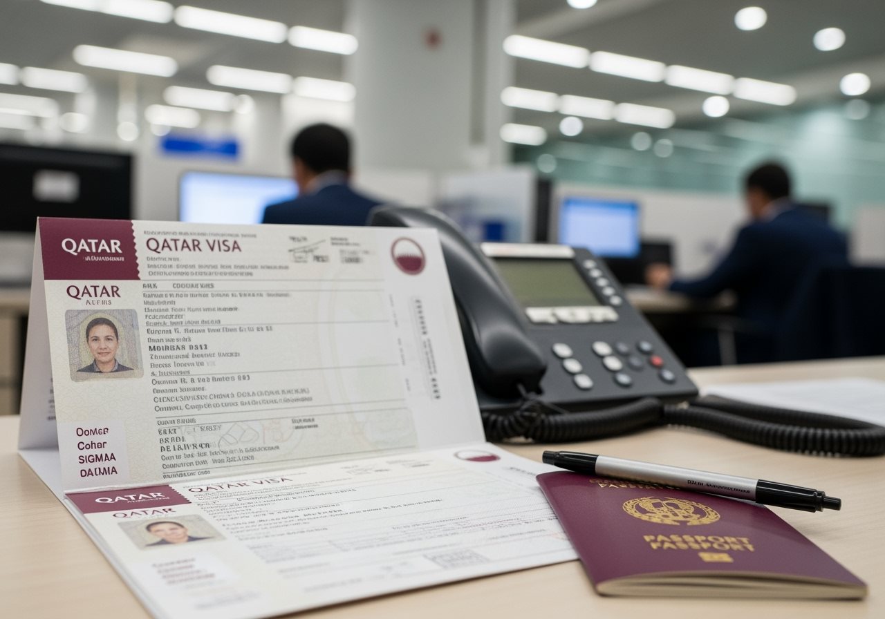 Qatar visa on arrival requirements and documents