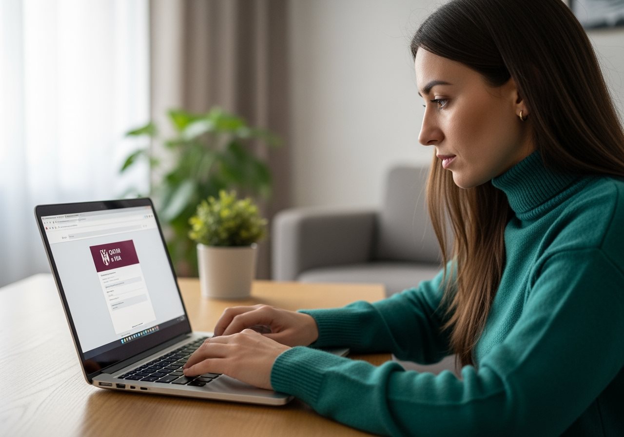 Serbian citizen applying for Qatar e-Visa online