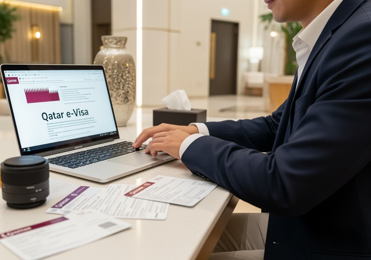 Step-by-step Qatar e-Visa Application Process